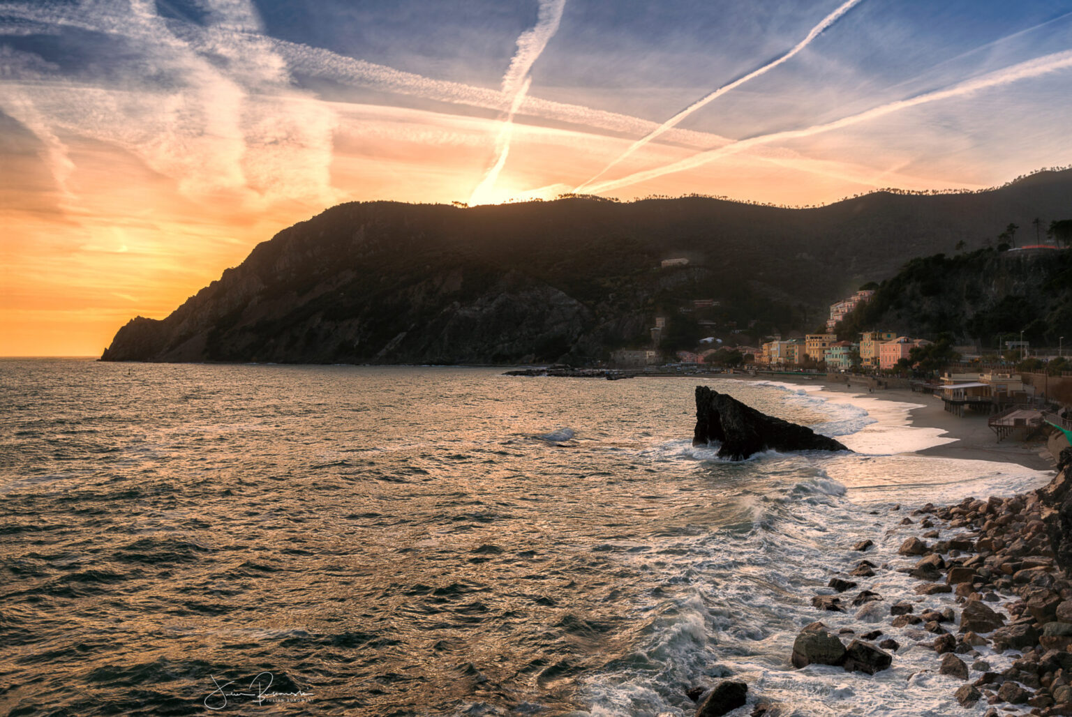 monterosso en fin de journee cinque terre italie Monterosso en fin de journée (Cinque Terre - Italie)