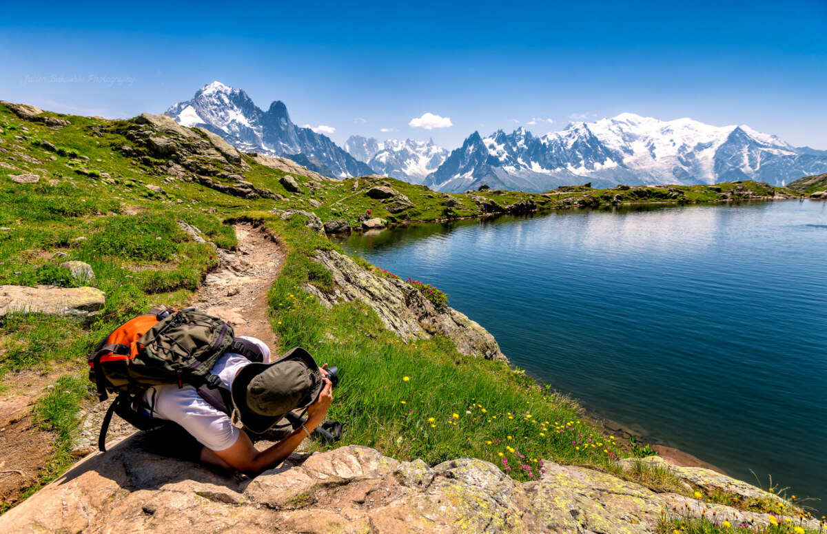 Photo sur le Mont Blanc (France)