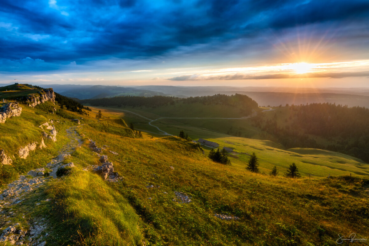 Vue du Chasseral (Suisse)