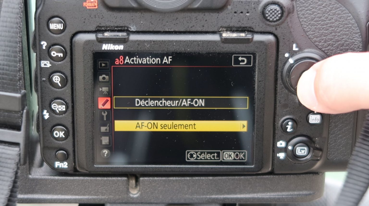 Autofocus et déclencheur Autofocus et déclencheur
