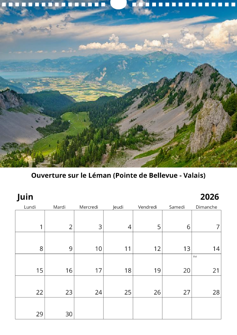 Calendrier 2026 Juin Calendrier 2026 - Juin
