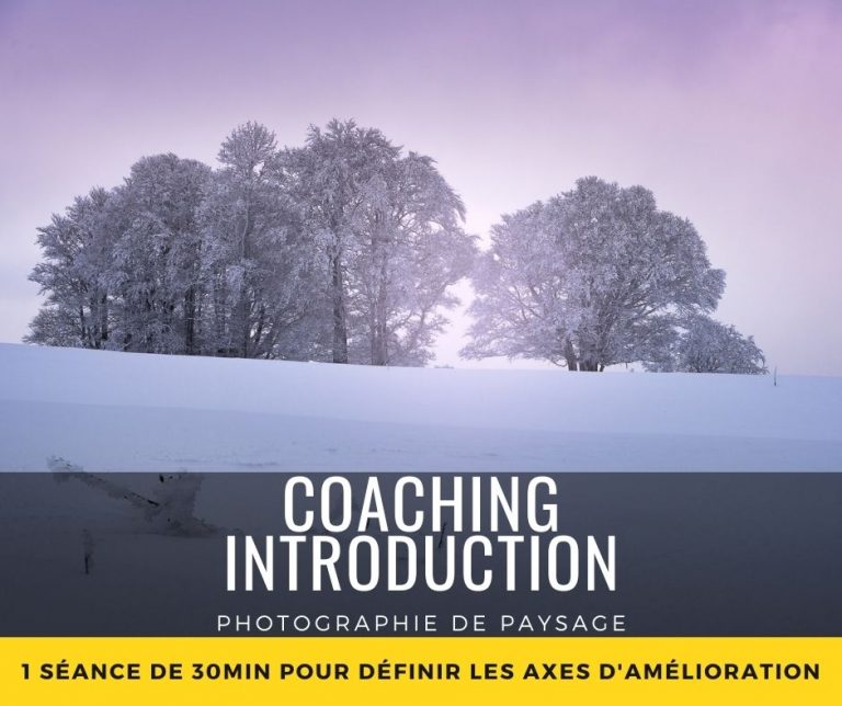Coaching photo séance introduction