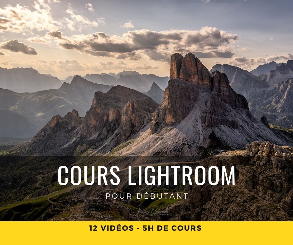 Cours Lightroom pour débutant