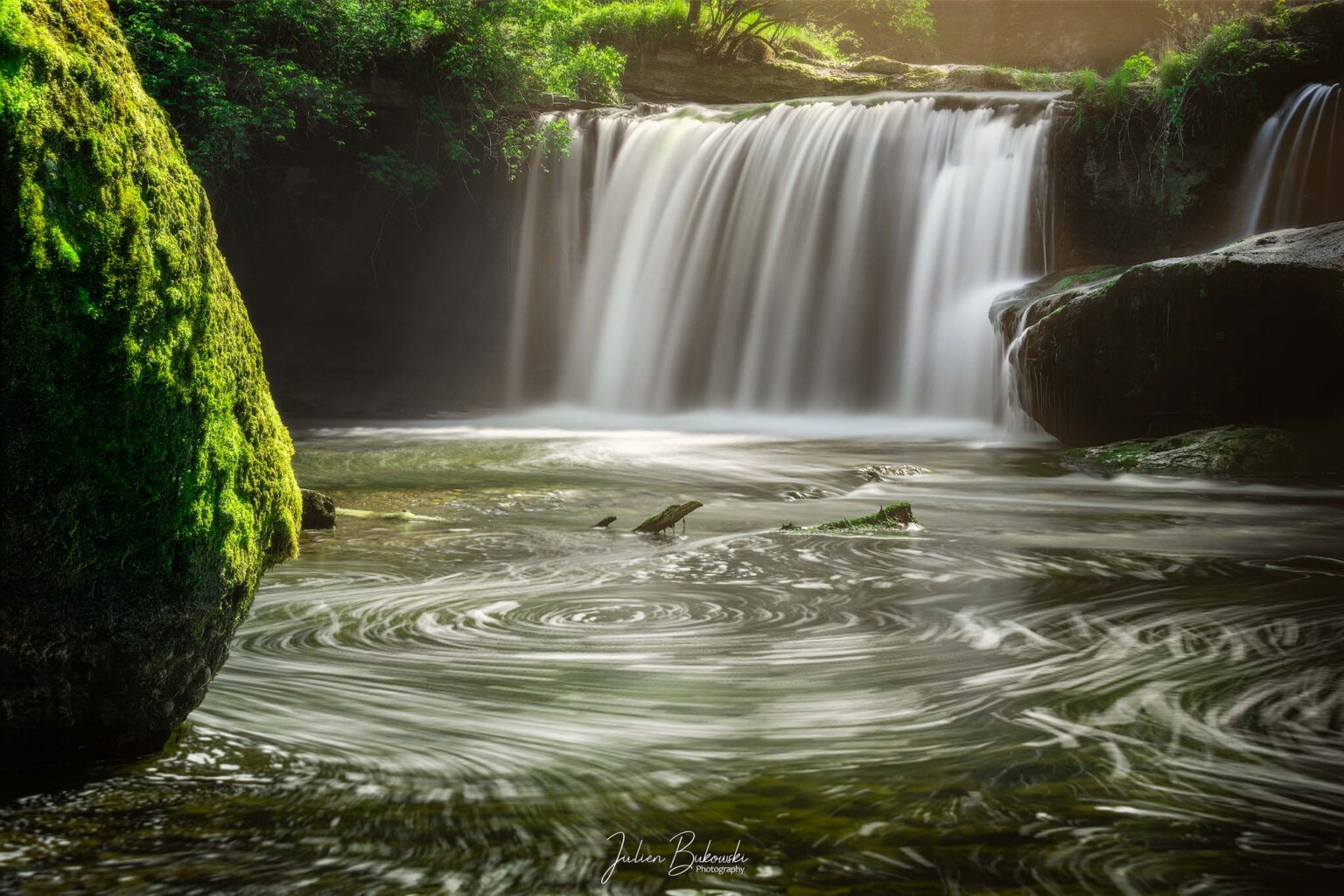 In the waterfall (Chutes de Chavanettes - Suisse)