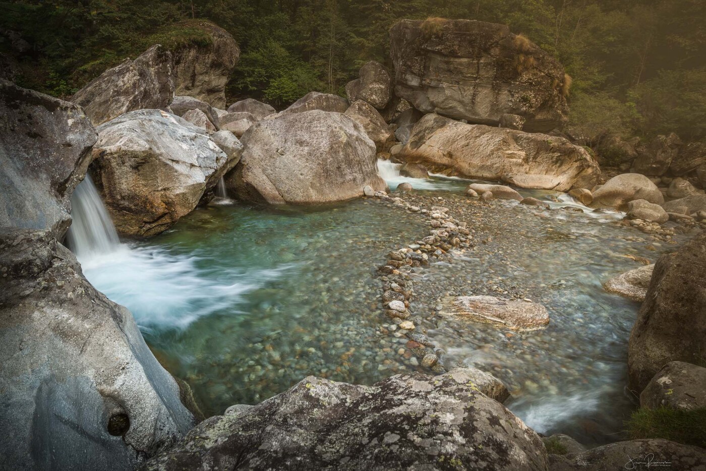Val Bavona river (Tessin - Suisse)