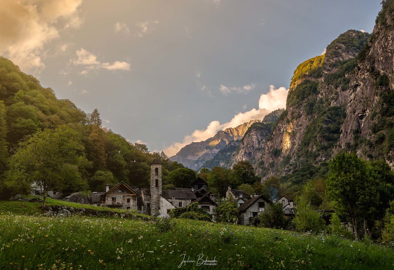 Foroglio Sunset (Tessin - Suisse)