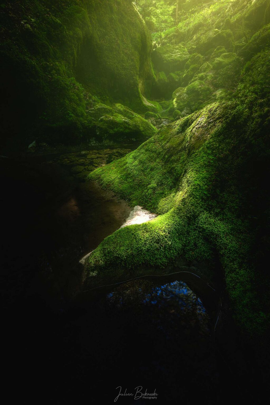 small light for the river (Gorges de la Poeta Raisse - Suisse)
