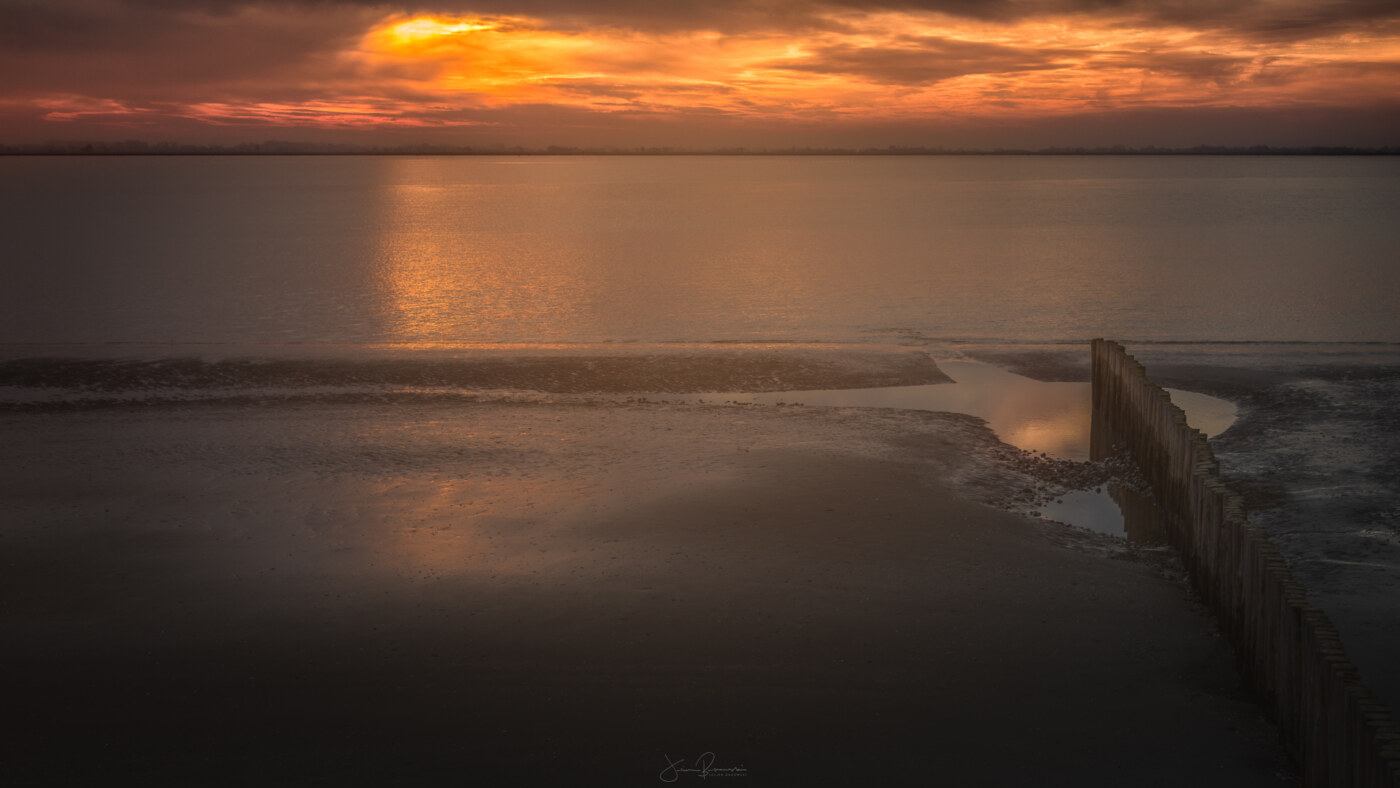 Coucher sur le Crotoy