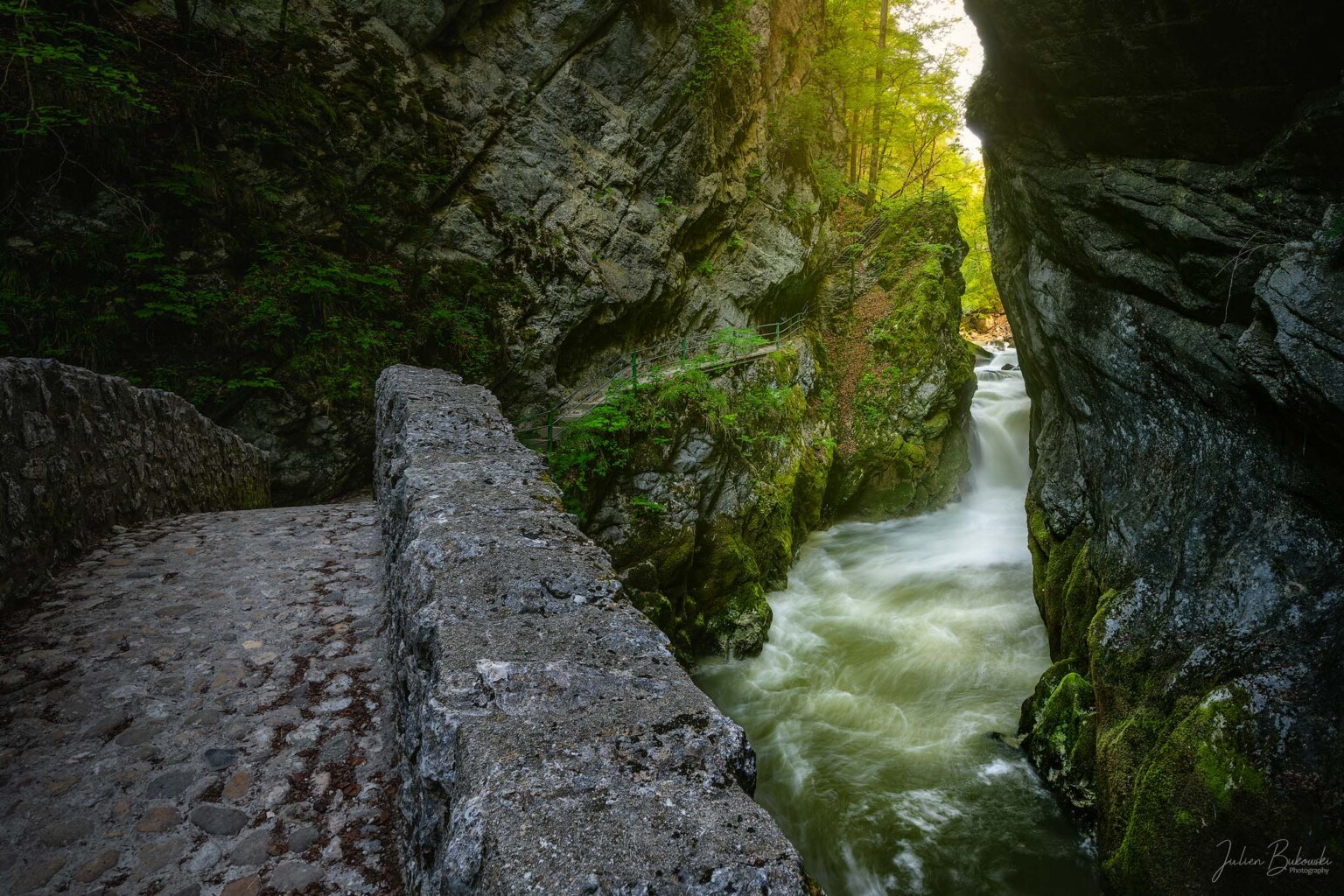 Le Saut du Brot (Gorges de l'Areuse - Suisse)