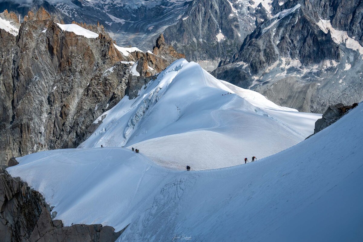 Crête de l'Aiguille du Midi (France)