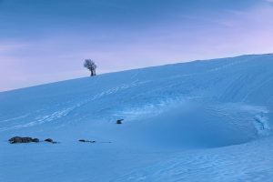 DSC5754 w La neige bleue (Creux du Van - Suisse)