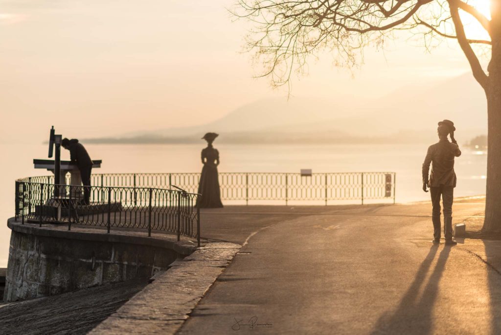 Au bord du lac de Neuchatel (Suisse)