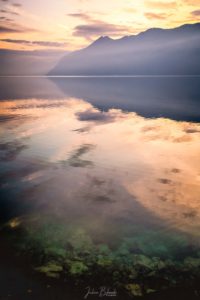 After the sunset (Lac du Bourget - France)