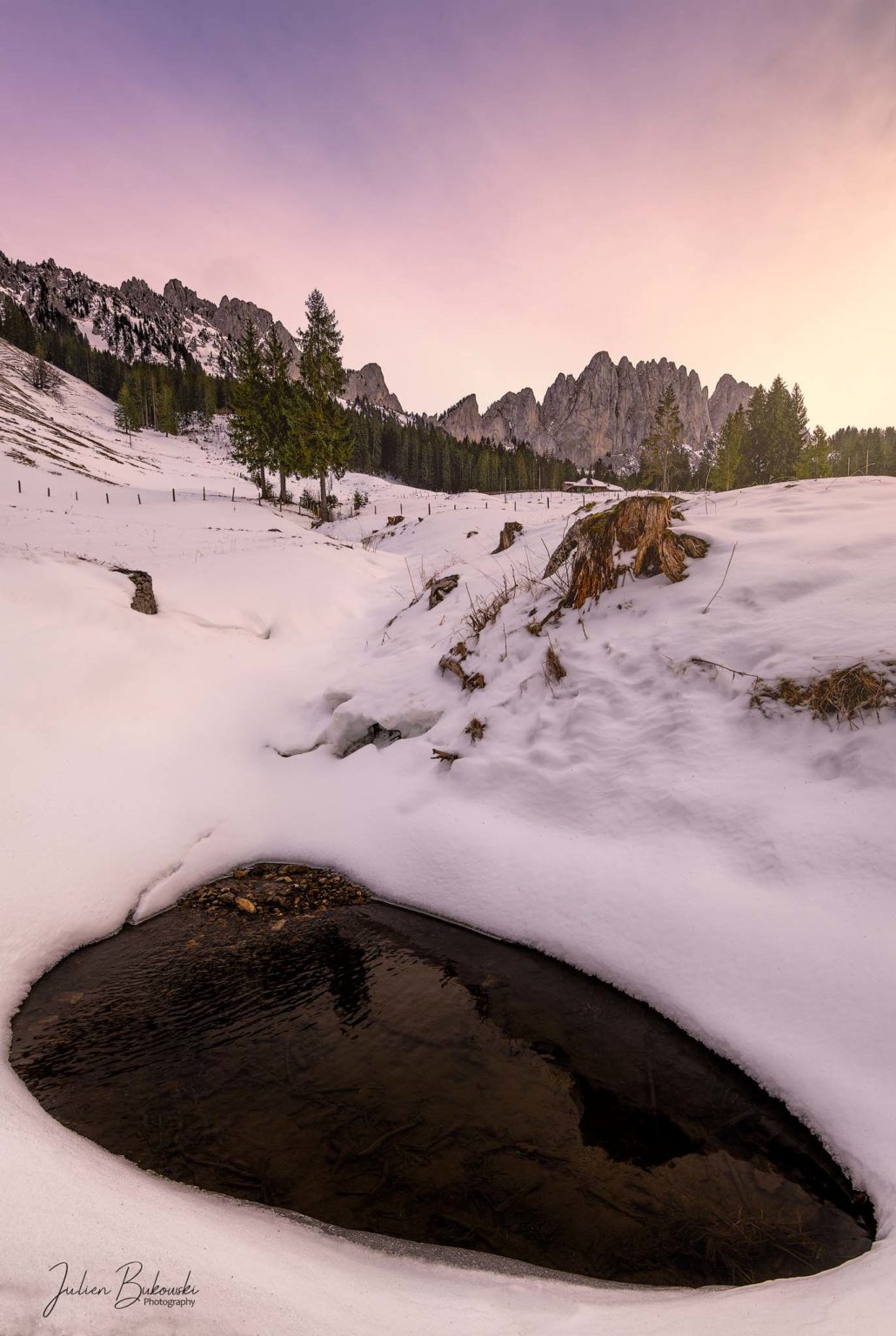 Gastlosen sunset (Suisse)