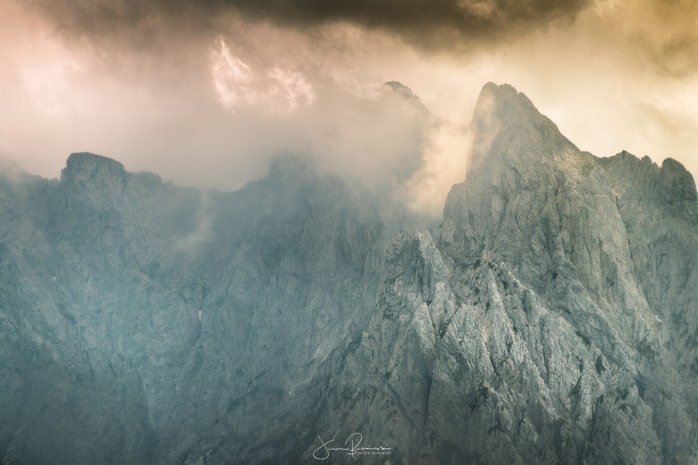 Montagnes autour de Walchsee (Autriche)