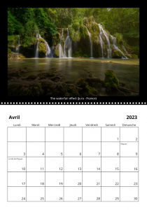 Calendrier 2023 Europe Avril