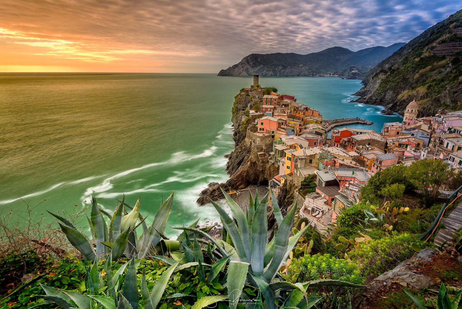 Vernazza w Vernazza (Cinque Terre - Italie)